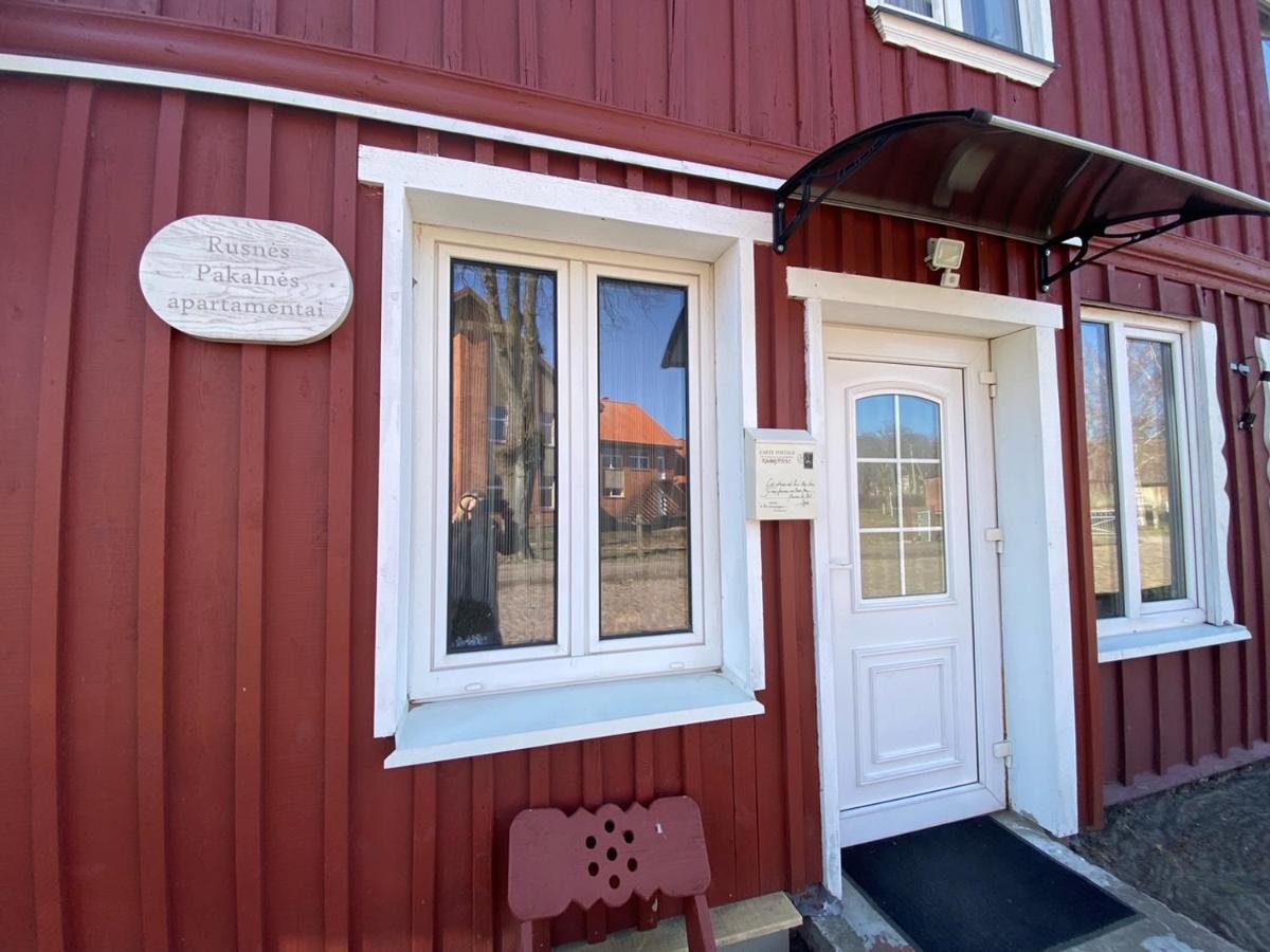 Rusnes Pakalnes Apartamentai Kültér fotó